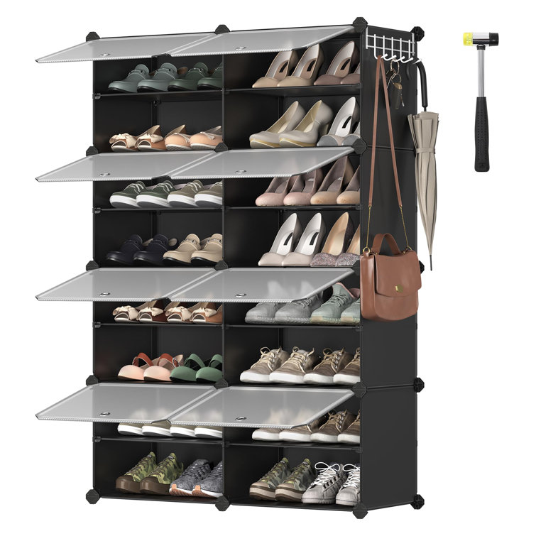 32 Pair Stackable Shoe Storage Box